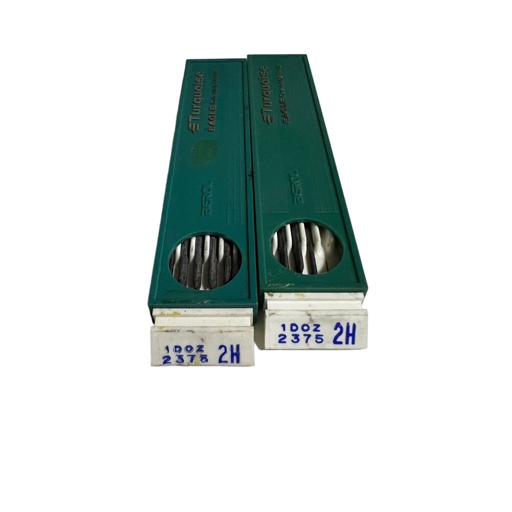 Turquoise Eagle Drawing Pencil Lead 2H 12pc 2375